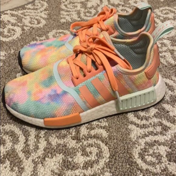 {Adidas} NMD_R1  Tie Dye Sneakers - Picture 2 of 8